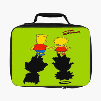 The Simpsons Shadows Custom Lunch Bag Fully Lined and Insulated for Adult and Kids