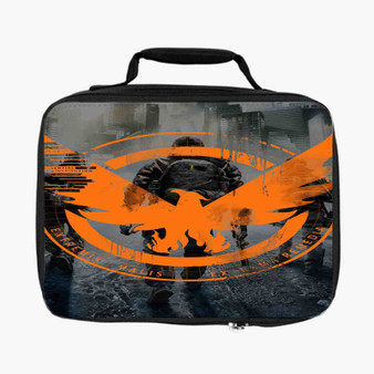 Tom Clancy s The Division New Custom Lunch Bag Fully Lined and Insulated for Adult and Kids