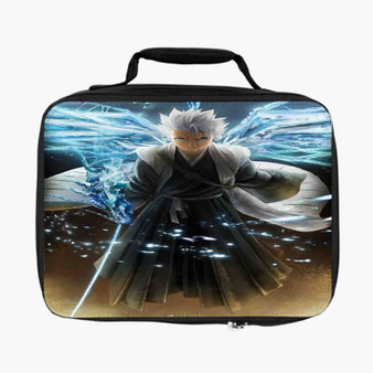 T shir Hitsugaya Bleach Custom Lunch Bag Fully Lined and Insulated for Adult and Kids
