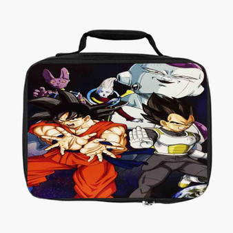 Vegeta Goku Whis Lord Beerus and Frieza Custom Lunch Bag Fully Lined and Insulated for Adult and Kids