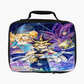 Yu Gi Oh Duel Monster Dark Magician Custom Lunch Bag Fully Lined and Insulated for Adult and Kids