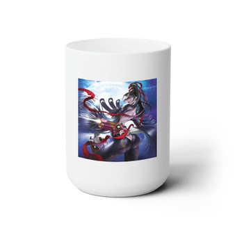 Bayonetta 2 Custom White Ceramic Mug 15oz Sublimation BPA Free