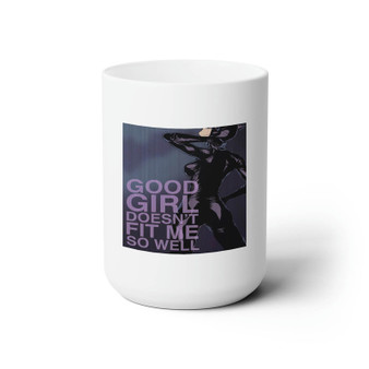 Catwoman Good Girl Custom White Ceramic Mug 15oz Sublimation BPA Free