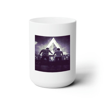 DJ Axwell and Ingrosso Custom White Ceramic Mug 15oz Sublimation BPA Free