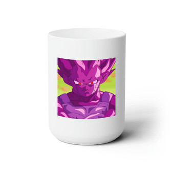 Dragon Ball Super The Copy of Vegeta Custom White Ceramic Mug 15oz Sublimation BPA Free