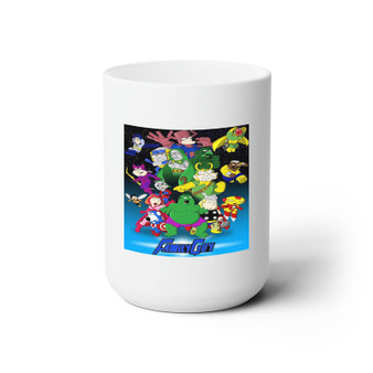 Family Guy Avengers Custom White Ceramic Mug 15oz Sublimation BPA Free