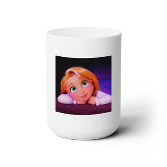 Tangled Rapunzel Child Custom White Ceramic Mug 15oz Sublimation BPA Free
