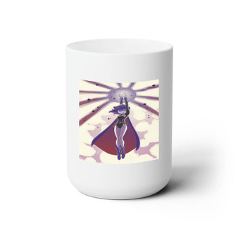 Teen Titan s Raven Custom White Ceramic Mug 15oz Sublimation BPA Free