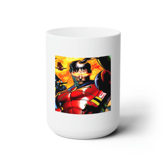 Vulcan Gabriel Summers Marvel Villains Custom White Ceramic Mug 15oz Sublimation BPA Free