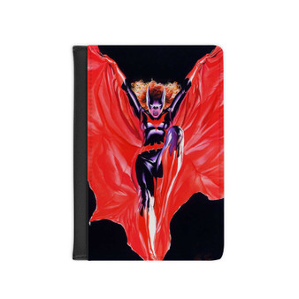 Batwoman DC Comics Custom PU Faux Leather Passport Cover Wallet Black Holders Luggage Travel