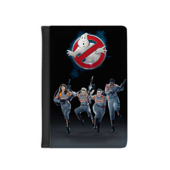 Ghostbusters Movie Custom PU Faux Leather Passport Cover Wallet Black Holders Luggage Travel