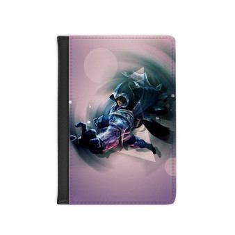 Talon League of Legends Custom PU Faux Leather Passport Cover Wallet Black Holders Luggage Travel