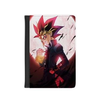 Yu Gi Oh Undertale Custom PU Faux Leather Passport Cover Wallet Black Holders Luggage Travel