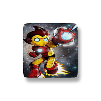 Astro Boy Iron Man Stark Industries Custom Magnet Refrigerator Porcelain