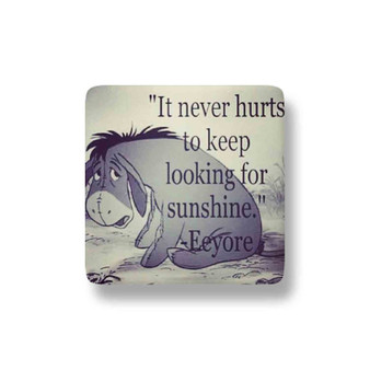 Eeyore Winnie The Pooh Quotes Custom Magnet Refrigerator Porcelain