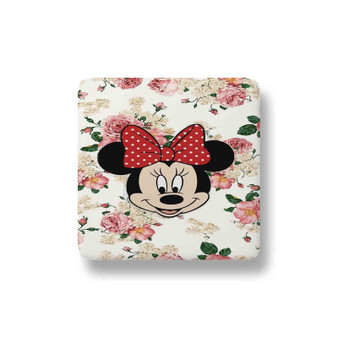 Minnie Mouse Floral Vintage Custom Magnet Refrigerator Porcelain