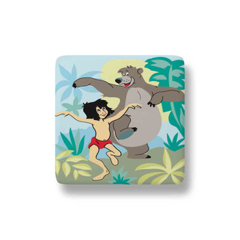 Mowgli and Baloo The Jungle Book Custom Magnet Refrigerator Porcelain