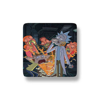 Rick and Morty Arts Custom Magnet Refrigerator Porcelain