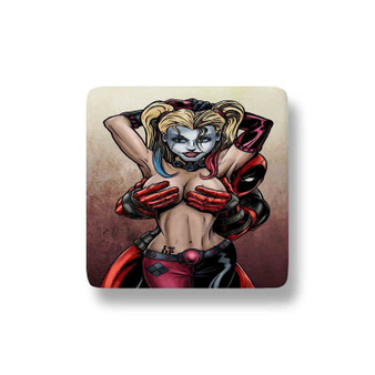 Sexy Harley Quinn Deadpool Custom Magnet Refrigerator Porcelain