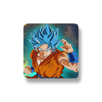 Super Saiyan Blue Goku Dragon Ball Super Custom Magnet Refrigerator Porcelain