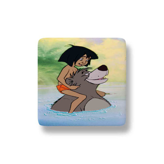 The Jungle Book Baloo and Mowgli Custom Magnet Refrigerator Porcelain