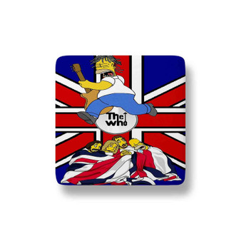 The Who Simpsons Custom Magnet Refrigerator Porcelain