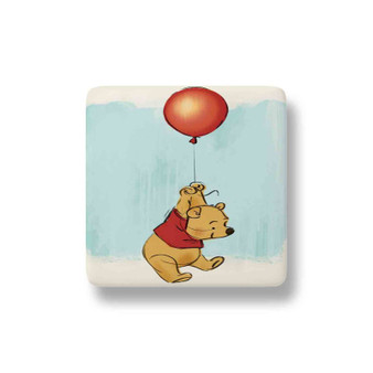 Winnie The Pooh With Ballon Disney Custom Magnet Refrigerator Porcelain