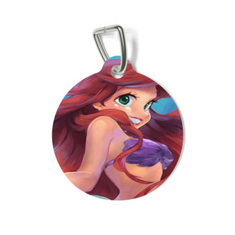 Beautiful Ariel Disney The Little Mermaid Custom Pet Tag for Cat Kitten Dog