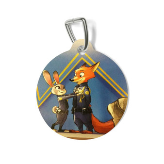 Disney Zootopia Police Custom Pet Tag for Cat Kitten Dog