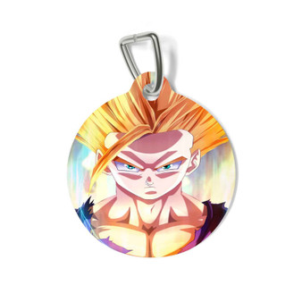 Dragon Ball Z Super Gohan Custom Pet Tag for Cat Kitten Dog