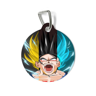 Goku on Transformation Dragon Ball Custom Pet Tag for Cat Kitten Dog