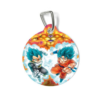 Goku Vegeta Freeza Dragon Ball Super Custom Pet Tag for Cat Kitten Dog