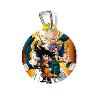 Goten and Trunks Gotenks Super Saiyan Custom Pet Tag for Cat Kitten Dog