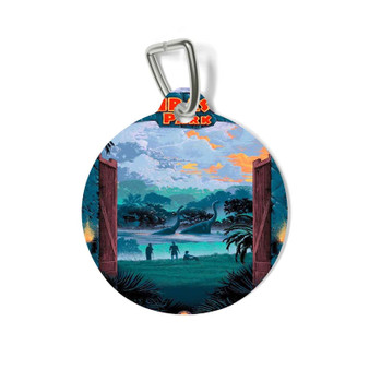 Jurassic Park Classic Custom Pet Tag for Cat Kitten Dog