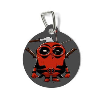 Minion Deadpool Custom Pet Tag for Cat Kitten Dog