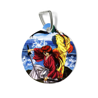 Rurouni Kenshin and Kamiya Kauru Samurai X Custom Pet Tag for Cat Kitten Dog