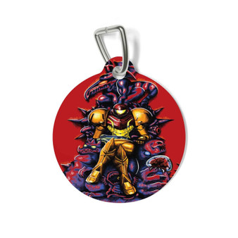 Samus Metroid Custom Pet Tag for Cat Kitten Dog