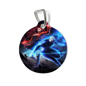 Scarlet Witch Quicksilver The Avengers Custom Pet Tag for Cat Kitten Dog