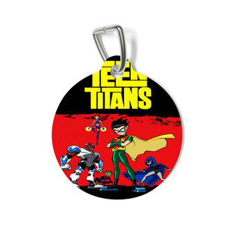 Teen Titans Cartoon Custom Pet Tag for Cat Kitten Dog