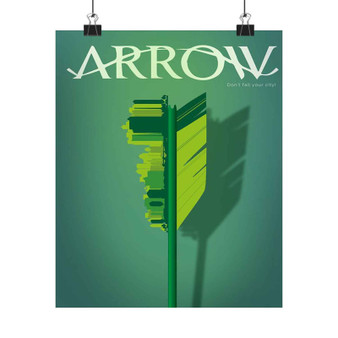 Arrow Art Custom Silky Poster Satin Art Print Wall Home Decor