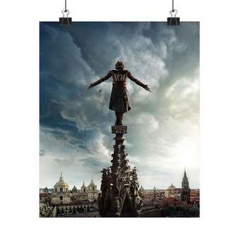 Assassin s Creed Custom Silky Poster Satin Art Print Wall Home Decor