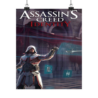 Assassin s Creed Identity Custom Silky Poster Satin Art Print Wall Home Decor