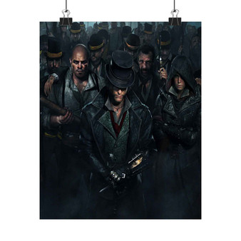 Assassins Creed Syndicate Custom Silky Poster Satin Art Print Wall Home Decor