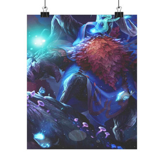 Bard League of Legends Custom Silky Poster Satin Art Print Wall Home Decor