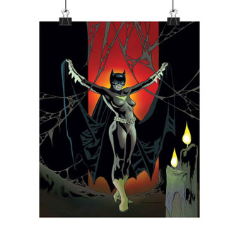 Batgirl DC Comics Custom Silky Poster Satin Art Print Wall Home Decor