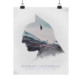 Batman Vs Superman Product Custom Silky Poster Satin Art Print Wall Home Decor