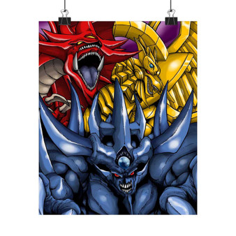 Dragon Ra Yu Gi Oh Custom Silky Poster Satin Art Print Wall Home Decor