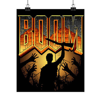 Evil Dead Doom Custom Silky Poster Satin Art Print Wall Home Decor