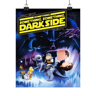 Family Guy Darkside Custom Silky Poster Satin Art Print Wall Home Decor