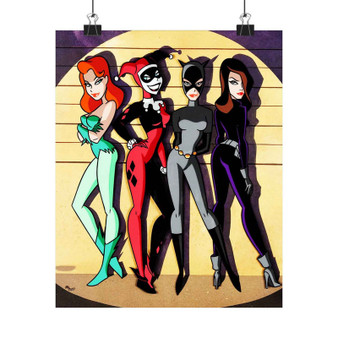 Female Villains Custom Silky Poster Satin Art Print Wall Home Decor